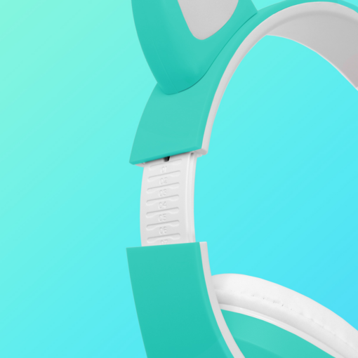 Bluetooth slusalice Cat Ear mint - Image 3