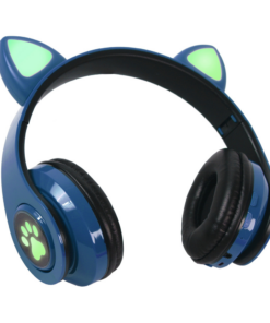 Bluetooth slusalice Cat Ear tamno plave