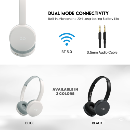 Bluetooth slusalice Fantech GO Air WH02 bez - Image 5