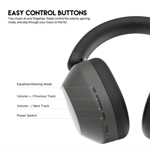 Bluetooth slusalice Fantech GO Tune WH06 sive - Image 5