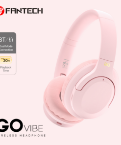 Bluetooth slusalice Fantech GO Vibe WH05 pink
