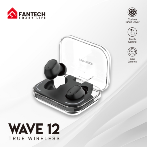 Bluetooth slusalice Fantech Wave 12 crne - Image 4