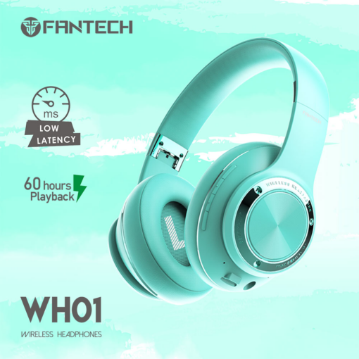 Bluetooth slusalice Fantech WH01 Mint Edition - Image 5