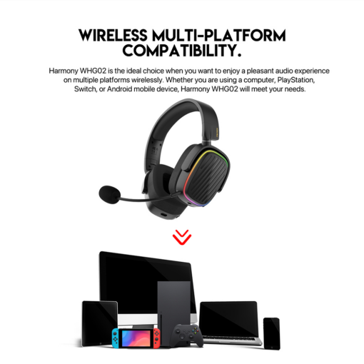 Bluetooth slusalice Fantech WHG02 Harmony bele - Image 3