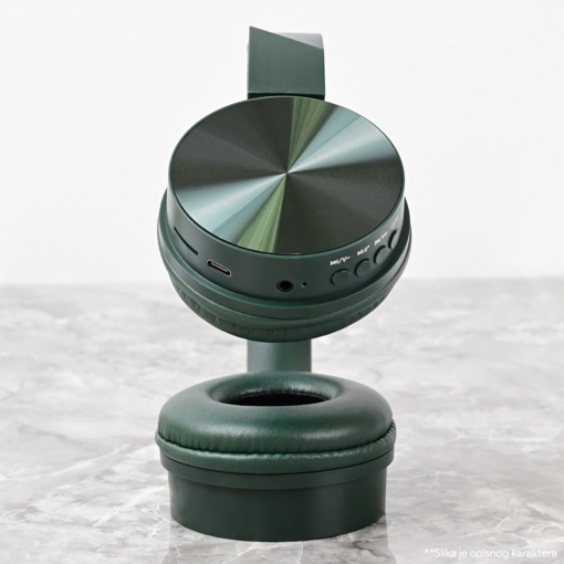 Bluetooth slusalice Lelisu LS-226 zelene - Image 2