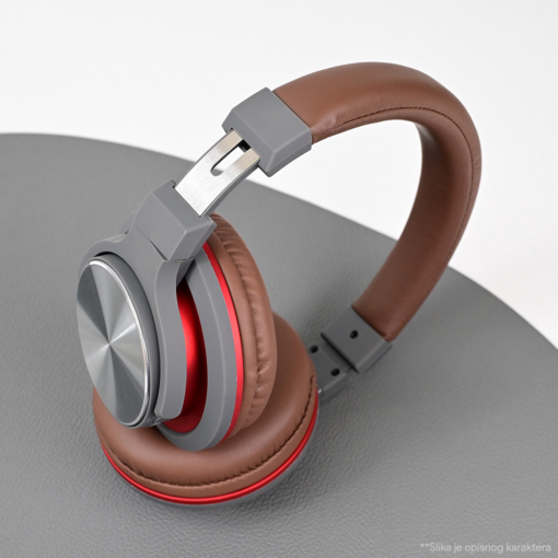 Bluetooth slusalice Lelisu LS-238 zlatne - Image 3