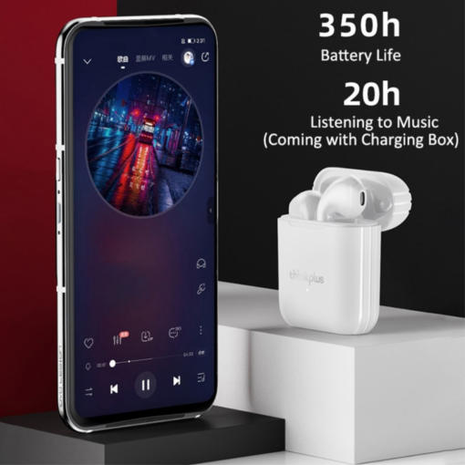 Bluetooth slusalice Lenovo LP2 Airpods bele - Image 2