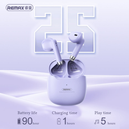 Bluetooth slusalice REMAX Marshmallow Series  TWS-19 crne - Image 3