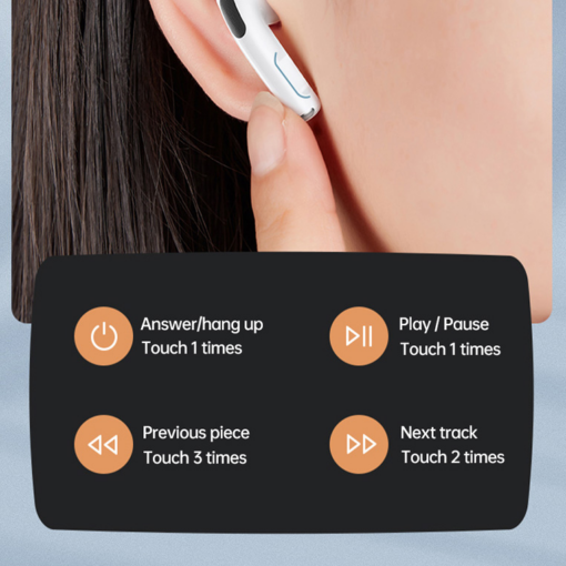 Bluetooth slusalice REMAX TWS-10i crne - Image 5