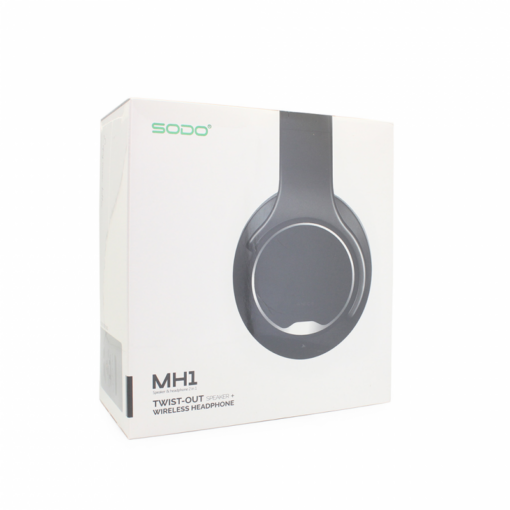 Bluetooth slusalice Sodo MH1 crne - Image 2