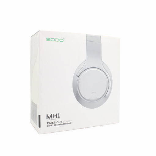 Bluetooth slusalice Sodo MH1 srebrne - Image 2