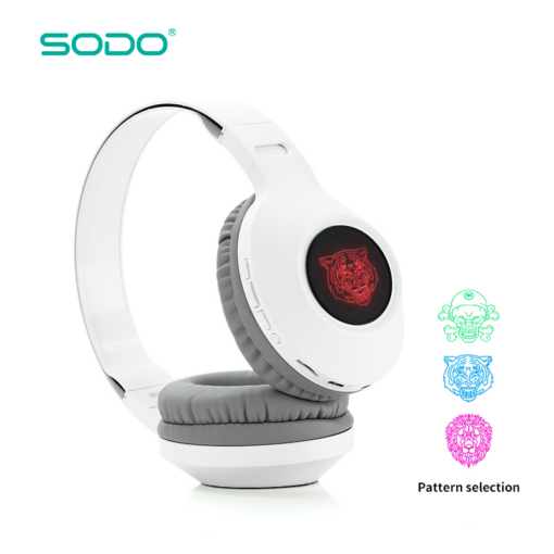 Bluetooth slusalice Sodo SD-701 bele - Image 2