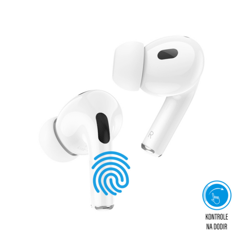 Bluetooth slusalice Teracell Airbuds Pro bele - Image 4