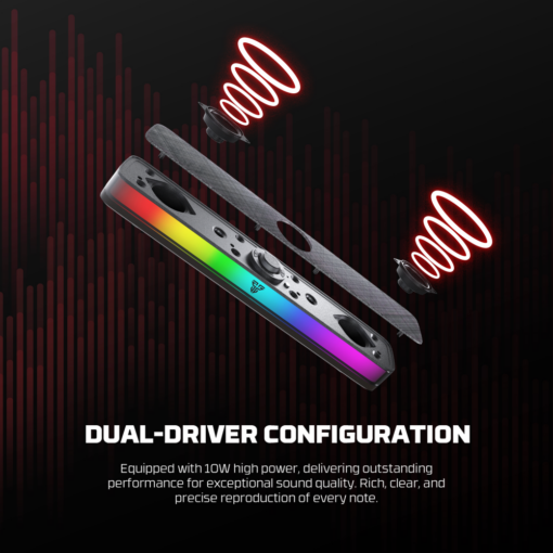 Bluetooth zvucnik Fantech GS151 GROOVE BAR PRO crni - Image 3