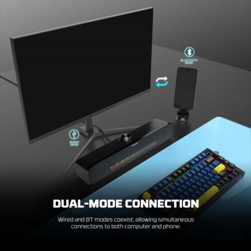 Bluetooth zvucnik Fantech GS303 GROOVE BAR crni - Image 3