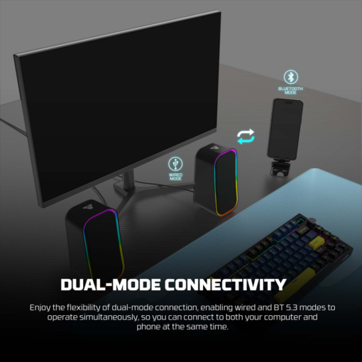 Bluetooth zvucnik Fantech GS304 GROOVE crni - Image 4