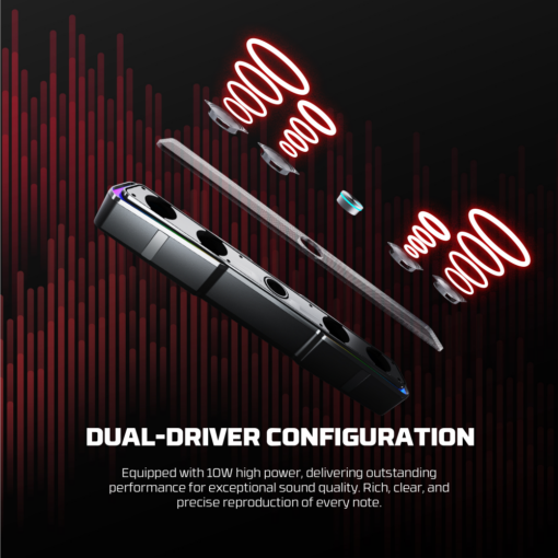 Bluetooth zvucnik Fantech GS305 BEAT BAR crni - Image 2