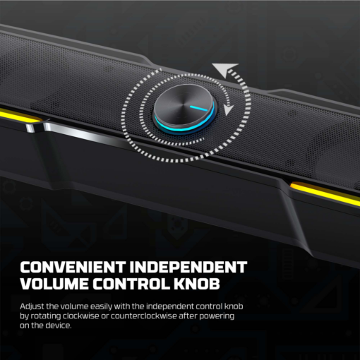 Bluetooth zvucnik Fantech GS305 BEAT BAR crni - Image 4