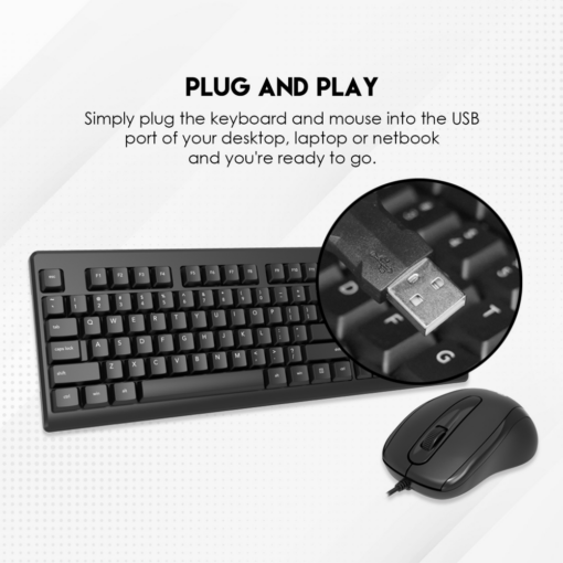 Combo mis i tastatura Fantech GO KM-103 crni - Image 3