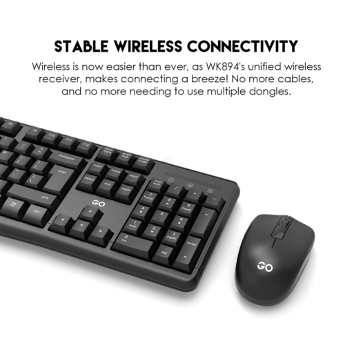 Combo mis tastatura wireless Fantech WK-894 crni - Image 5