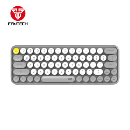 Combo mis tastatura wireless Fantech WK-896 GO Mochi65 sivi - Image 3