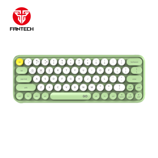 Combo mis tastatura wireless Fantech WK-896 GO Mochi65 zeleni - Image 2