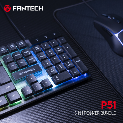 Combo set Gaming Fantech P51 Power 5u1 - Image 3