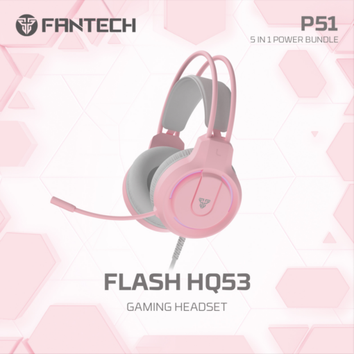 Combo set Gaming Fantech P51 Power 5u1 Sakura - Image 4