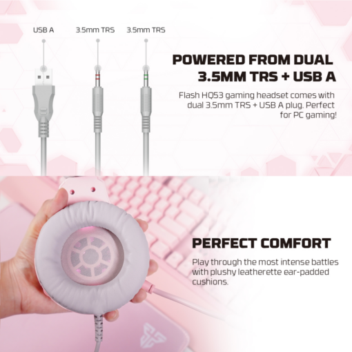 Combo set Gaming Fantech P51 Power 5u1 Sakura - Image 5