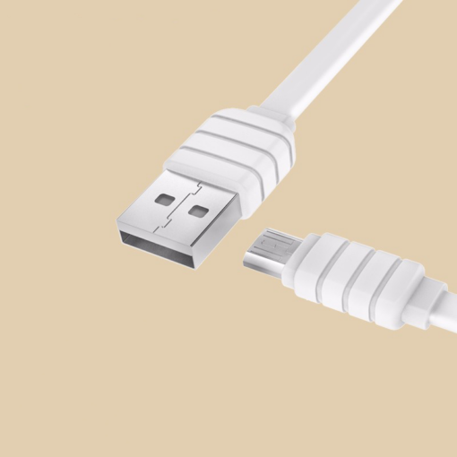 Data kabl KONFULON KFL-S31 micro USB beli 1.2m - Image 2