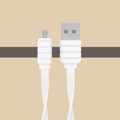 Data kabl KONFULON KFL-S31 micro USB beli 1.2m - Image 3