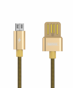Data kabl REMAX Silver serpent series RC-080m micro USB zlatni 1m