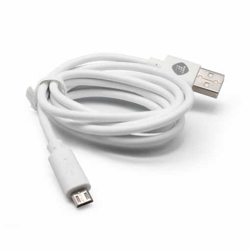 Data kabl Teracell Plus 2.4A micro USB beli 1.2m - Image 2