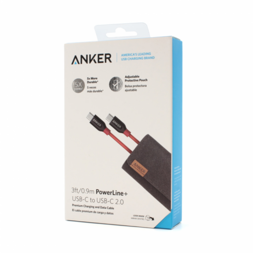 Data kabl ANKER A8187 PD crveni 0.9m - Image 2
