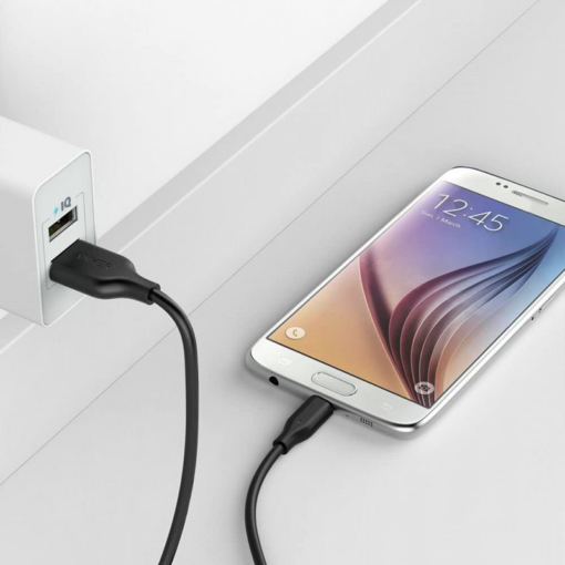 Data kabl ANKER PowerLine micro USB crni 1.8m - Image 4