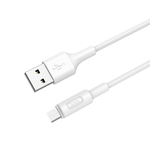 Data kabl HOCO X25 Soarer micro USB 1m beli - Image 3