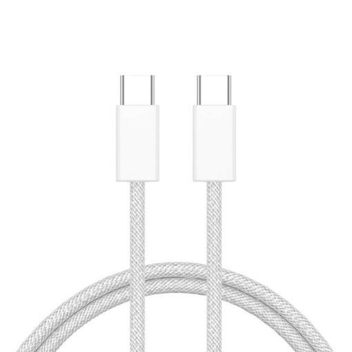 Data kabl iPhone 15 Type c na Type c beli 1m - Image 2