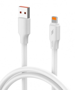 Data kabl KONFULON DL24, 5A, 120W, USB na iPhone lightning beli 1m