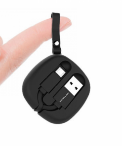 Data kabl KONFULON S79 privezak micro USB crni 1m
