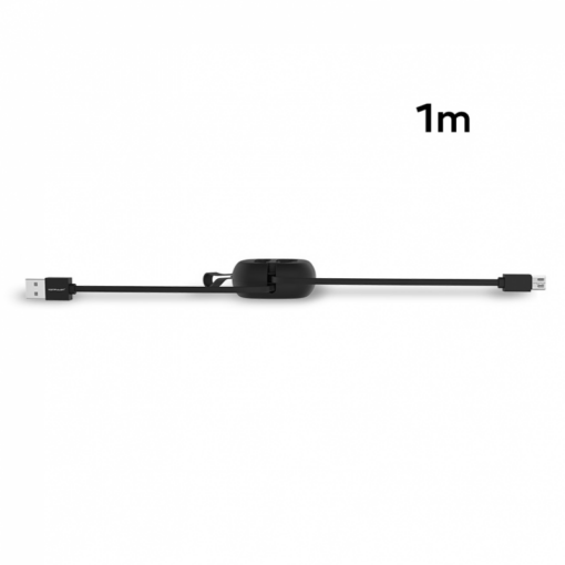Data kabl KONFULON S79 privezak micro USB crni 1m - Image 3