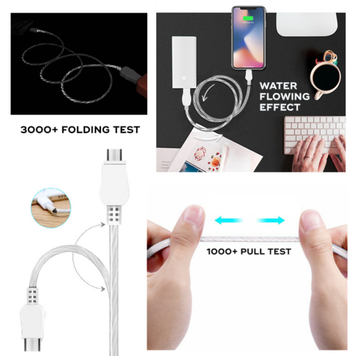 Data kabl KUCIPA K220 micro USB 1m beli - Image 3