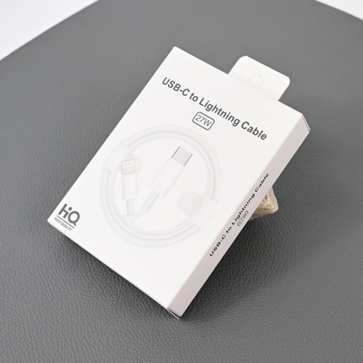 Data kabl L 3G 27W Type C na Lightning beli 1m - Image 2