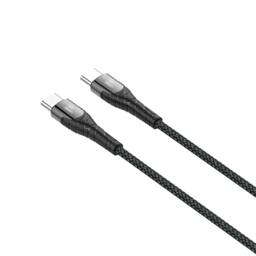 Data kabl LDNIO LC101 65W Type C na Type C sivi 1m - Image 2