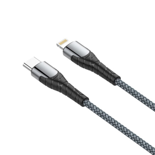 Data kabl LDNIO LC111 PD Type C na iPhone lightning 30W HQ sivi 1m - Image 2