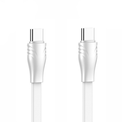 Data kabl LDNIO LC131-C 65W Type C na Type C beli 1m