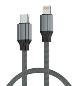 Data kabl LDNIO LC441I 30w, Type C na iPhone lightning sivi 1m