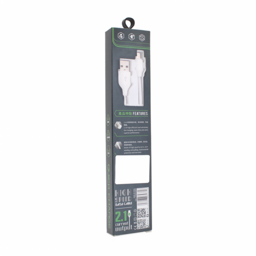 Data kabl LDNIO LS371 micro USB beli 1m - Image 2