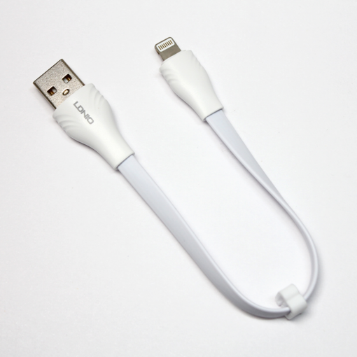 Data kabl LDNIO LS550 2.4A iPhone lightning 0.2m beli - Image 3
