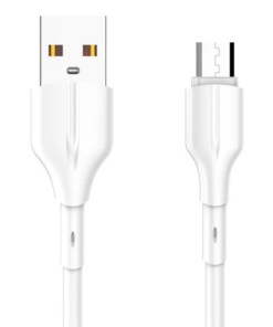 Data kabl LDNIO LS841 25W Fast micro USB beli 1m