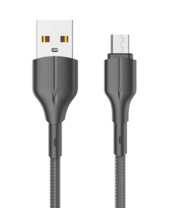 Data kabl LDNIO LS851 25W Fast micro USB sivi 1m